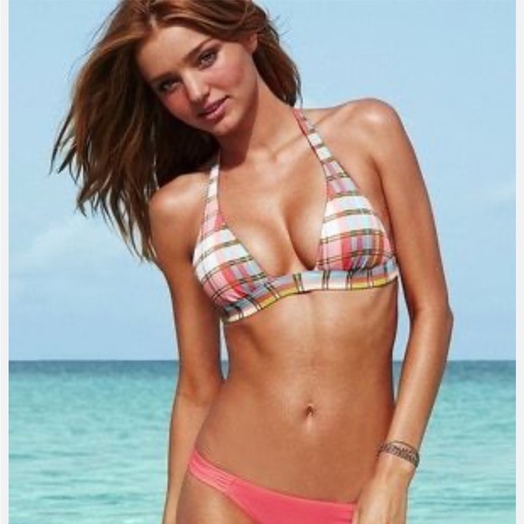 Victoria’s Secret small plunge halter purple bikini top - Picture 15 of 16